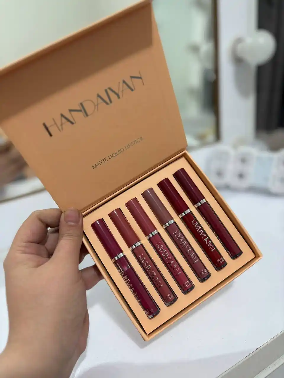 پک-رژ-لب-هندیان-6-تایی_63 پک رژ ۶ تایی مایع - Image 1